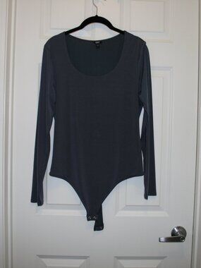 Express Steel Grey Bodysuit